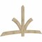 Ekena Millwork Davenport Rough Sawn Timber Gable Bracket, Douglas Fir, 108"W x 54"H x 2"D x 6"F, 12/12 Pitch GBW108X54X0206DAV00RDF - alternate 3